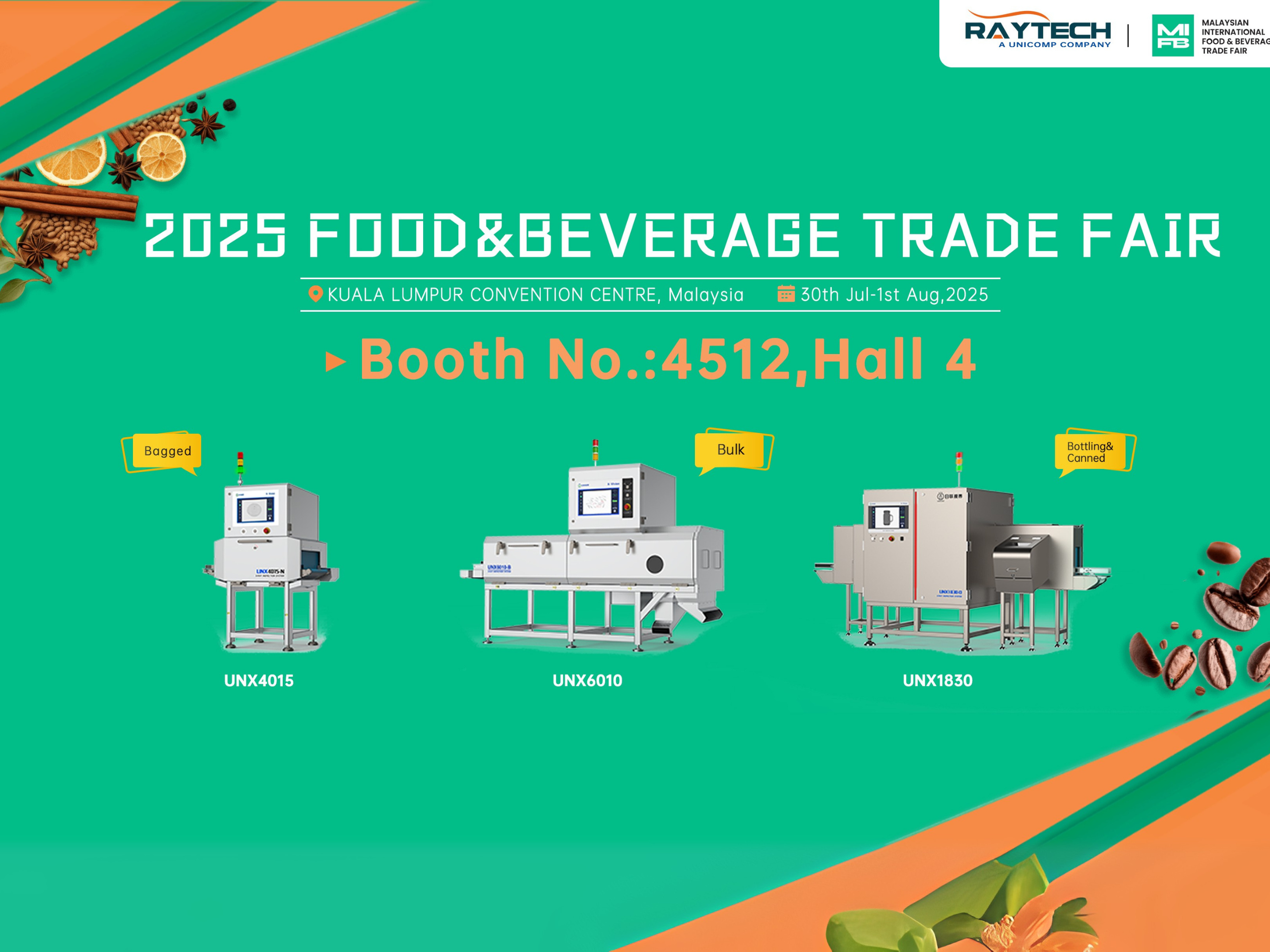 Meet Ray Tech at MIFB 2025 – Leading the Way in Foreign Object AI X-Ray Inspection and Food Quality Control