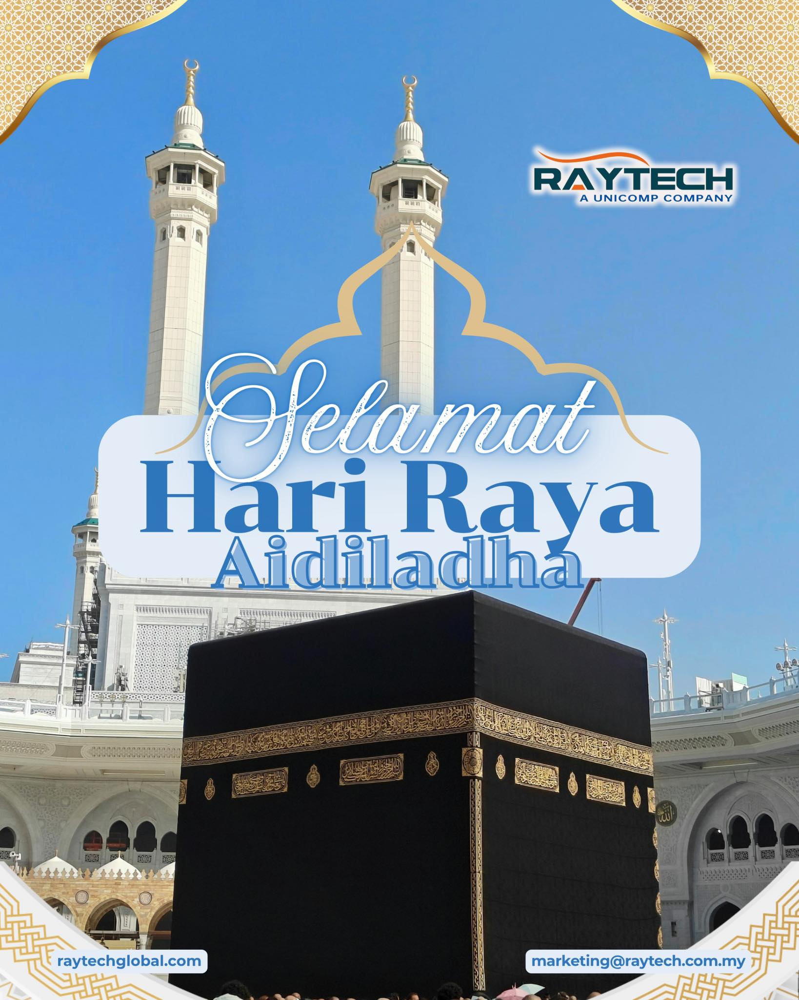 𝐒𝐞𝐥𝐚𝐦𝐚𝐭 𝐇𝐚𝐫𝐢 𝐑𝐚𝐲𝐚 𝐇𝐚𝐣𝐢 𝐟𝐫𝐨𝐦 𝐑𝐚𝐲 𝐓𝐞𝐜𝐡 𝐌𝐚𝐥𝐚𝐲𝐬𝐢𝐚